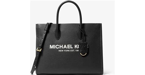 xs mirella tote michael kors|Mirella Medium Pebbled Leather Tote Bag .